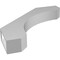 Ekena Millwork 3 1/2-in. W x 24-in. D x 24-in. H Legacy Architectural Grade PVC Knee Brace BRCP035X24X24LEC - alternate 6